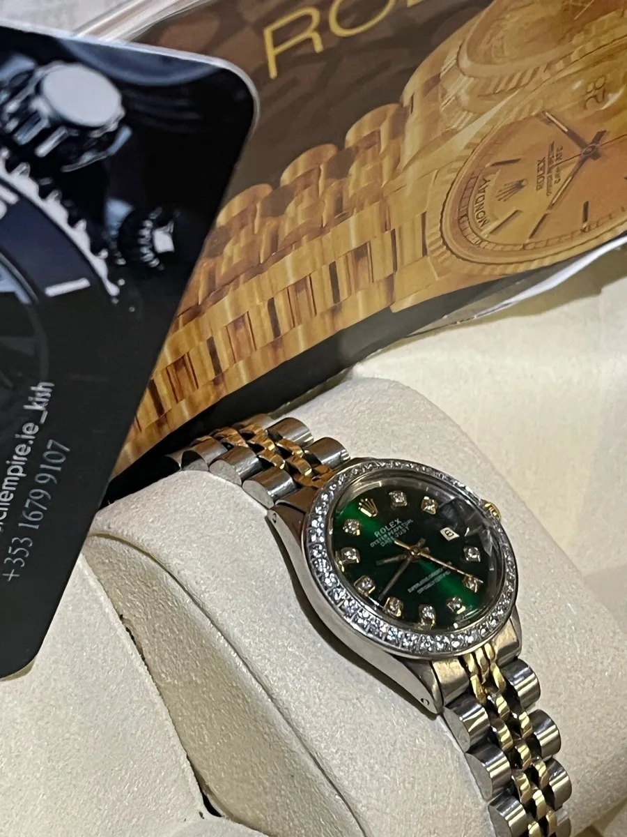 Rolex Datejust Green Dial - Image 1