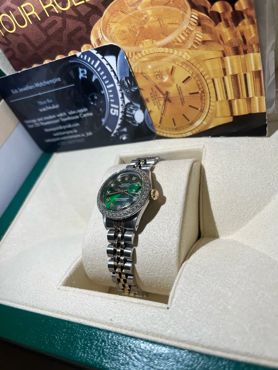 Rolex Datejust Green Dial - Image 2