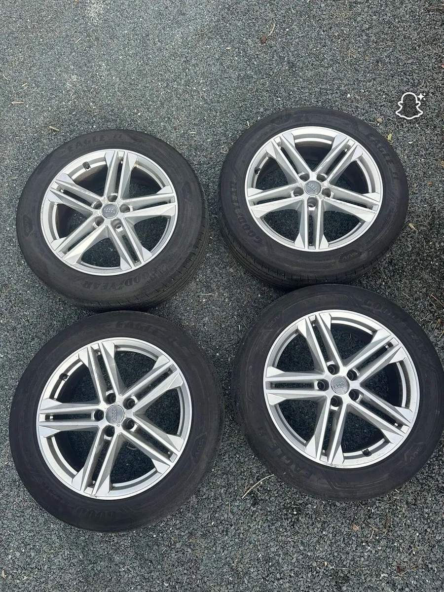 Genuine Audi Q5 19” Alloys - Image 1