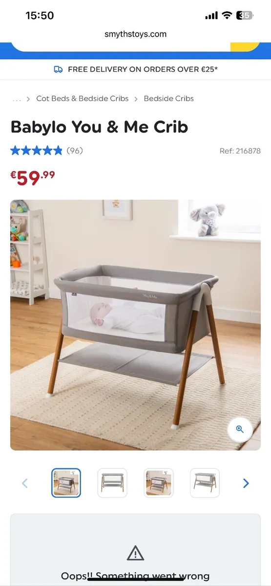 Baby cot - Image 2