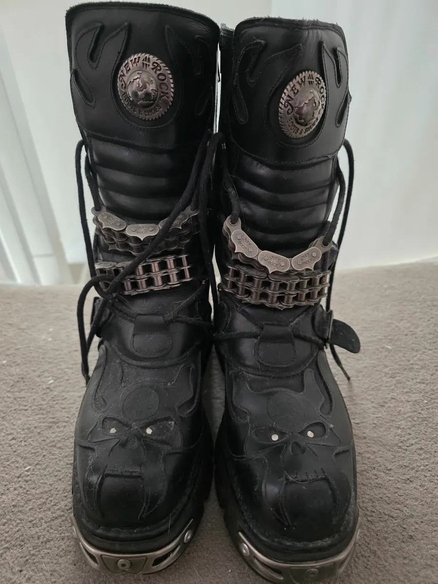 NEW ROCK "DEMON" BOOTS - Image 2