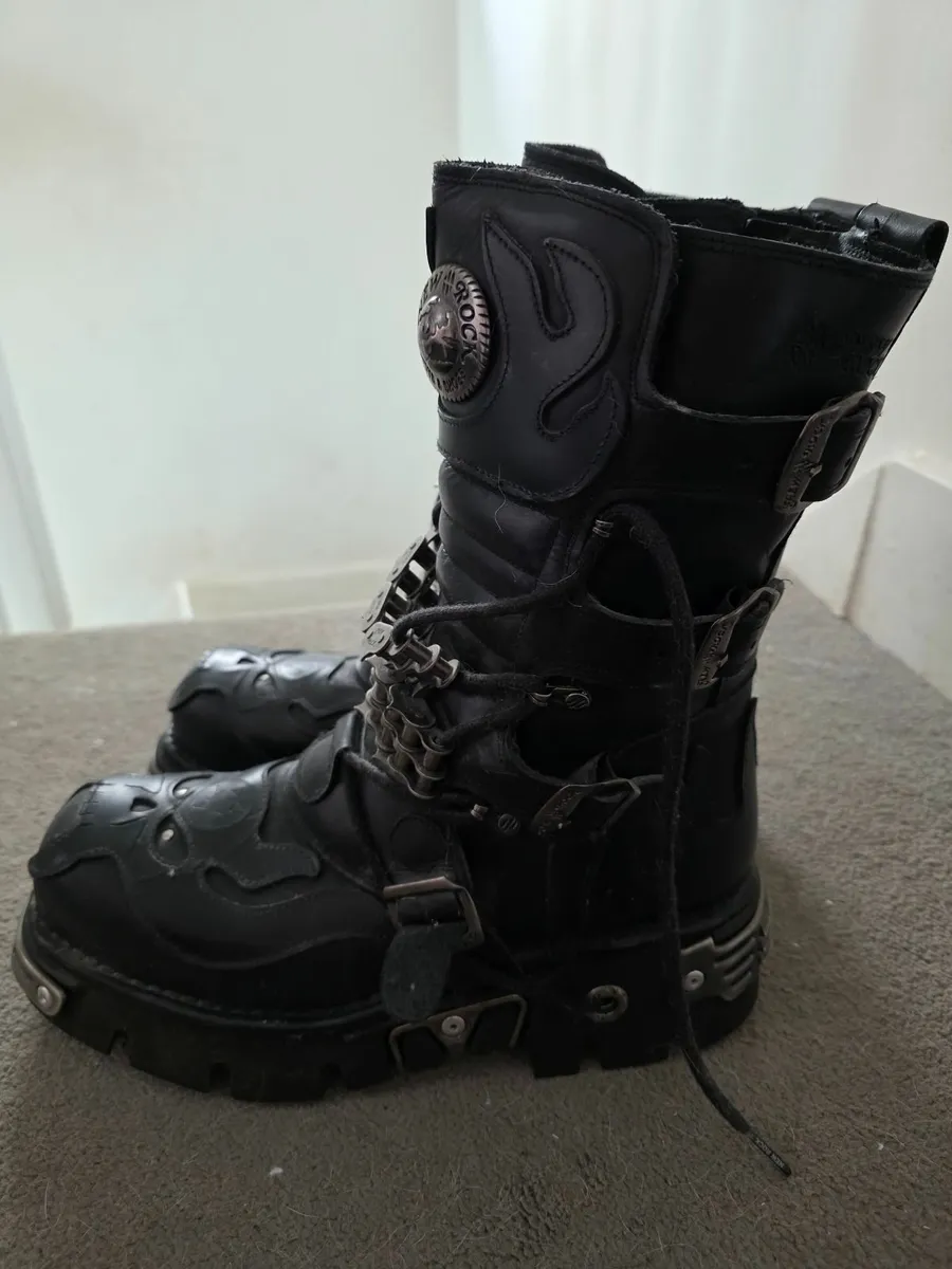 NEW ROCK "DEMON" BOOTS - Image 4