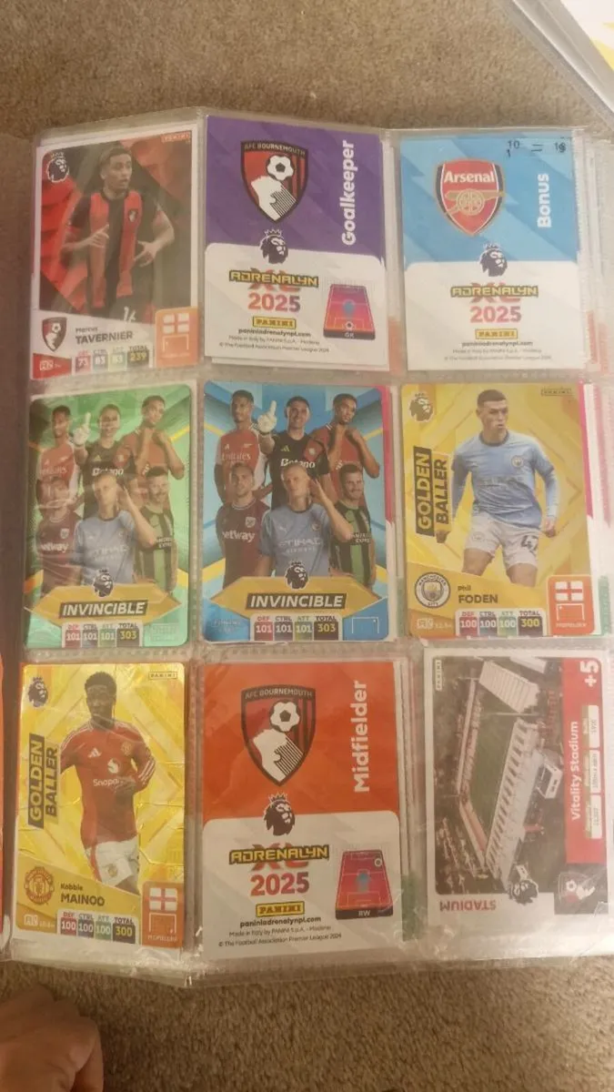 Premier league 24/25 cards and binder - Image 2