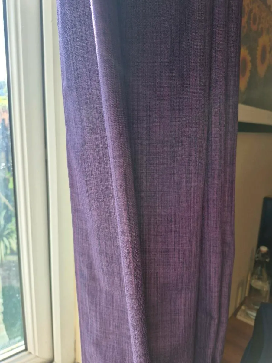Purple blackout Curtains - Image 2