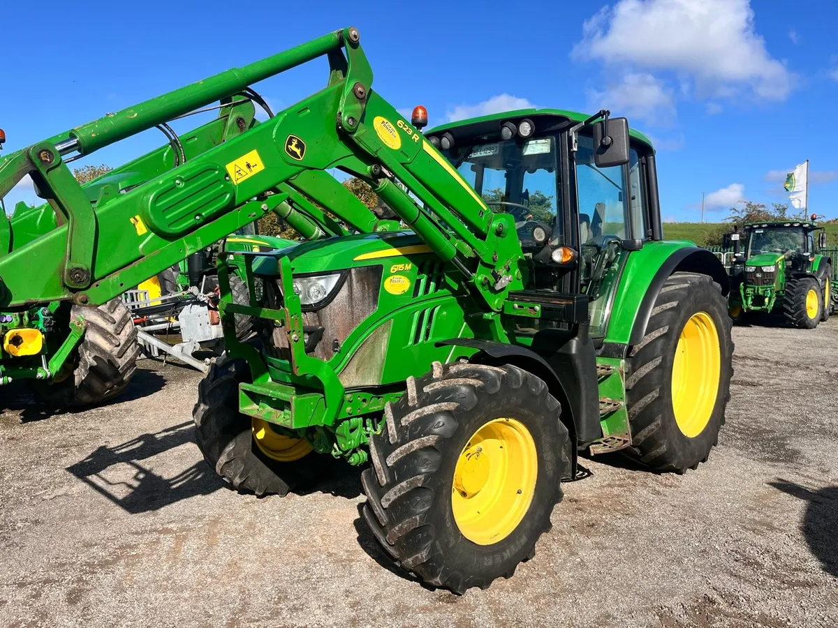 John Deere 6115M and loader - Image 1