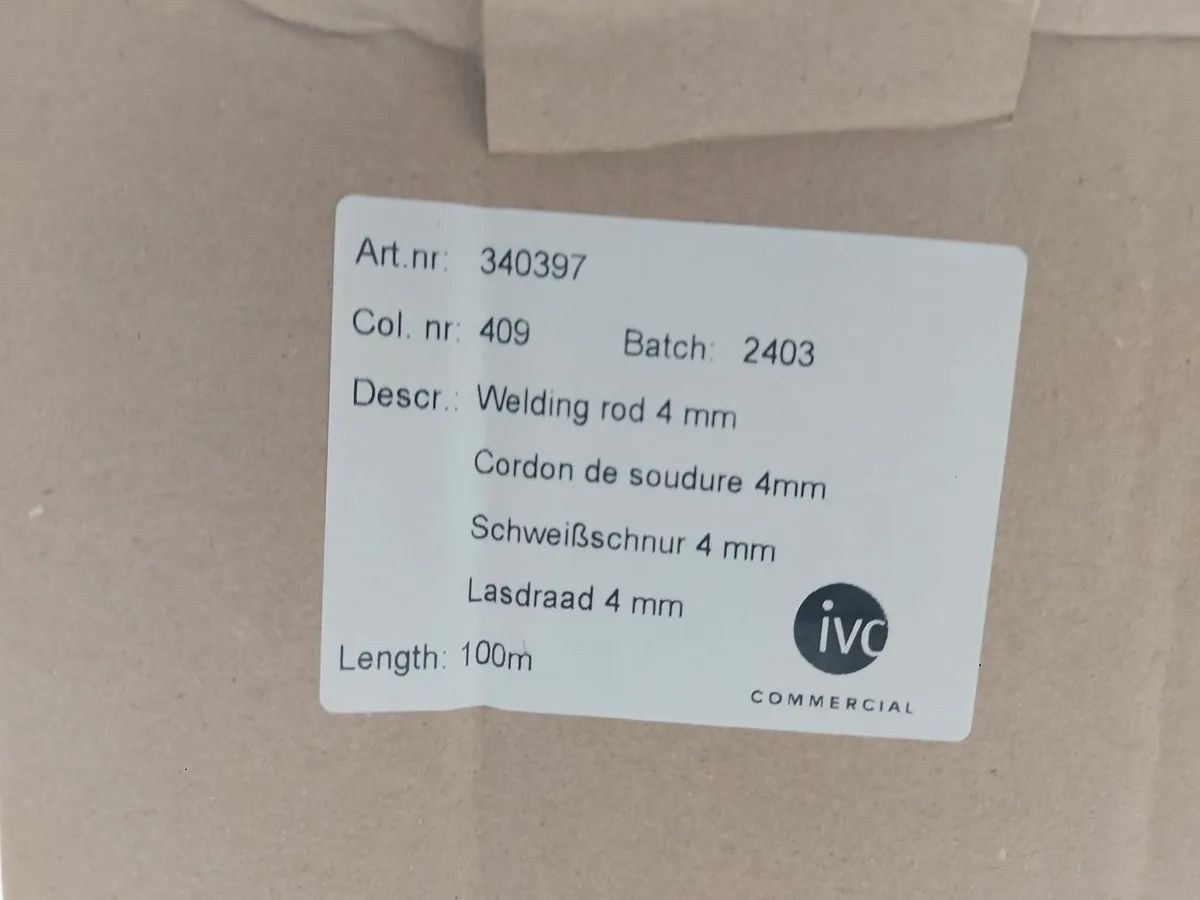 Online Auction Of 100m Welding Rod & More! - Image 4