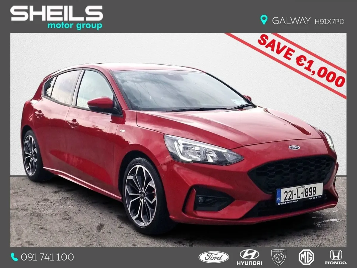 Ford Focus 1.0t Ecoboost Hybrid 125PS St-line - Image 1