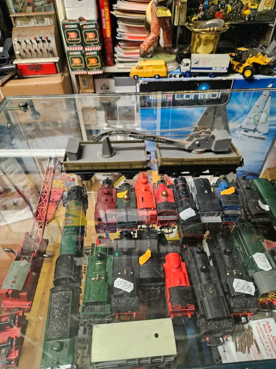 Hornby TTR Tinplate HO Scale Breakdown Crane - Image 1
