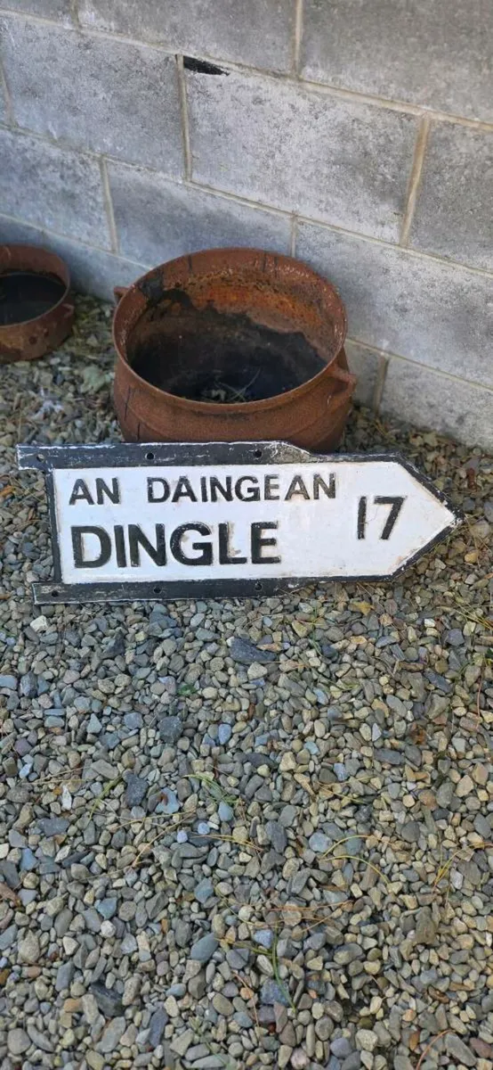 Old  road sign  FOR SALE - Image 1