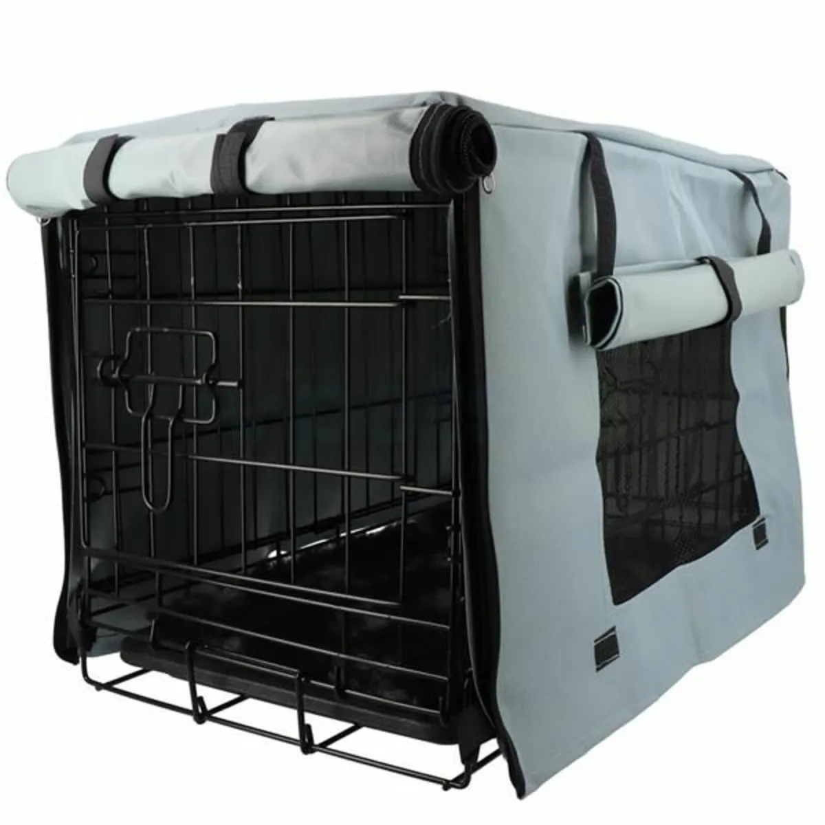 Medium Dog Crate with cover - Image 1
