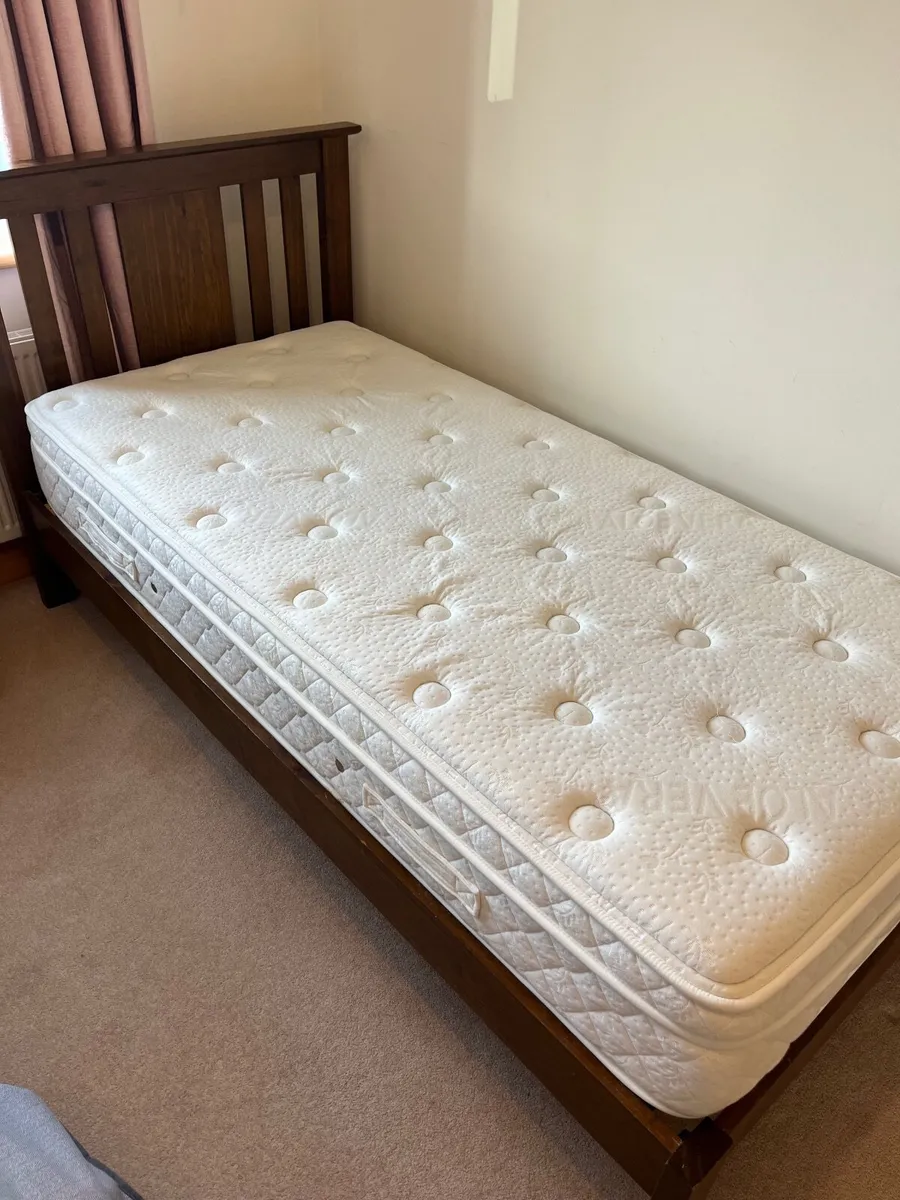 Single Bed frame and mattress - Image 3