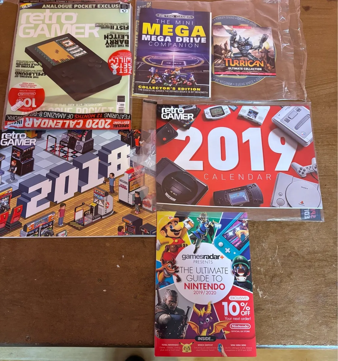 60 Retro Gamer Magazines - Image 1