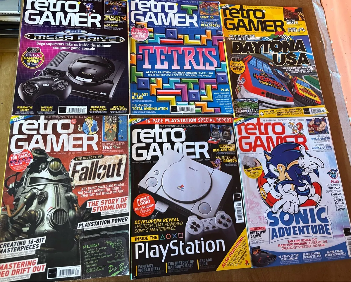 60 Retro Gamer Magazines - Image 2