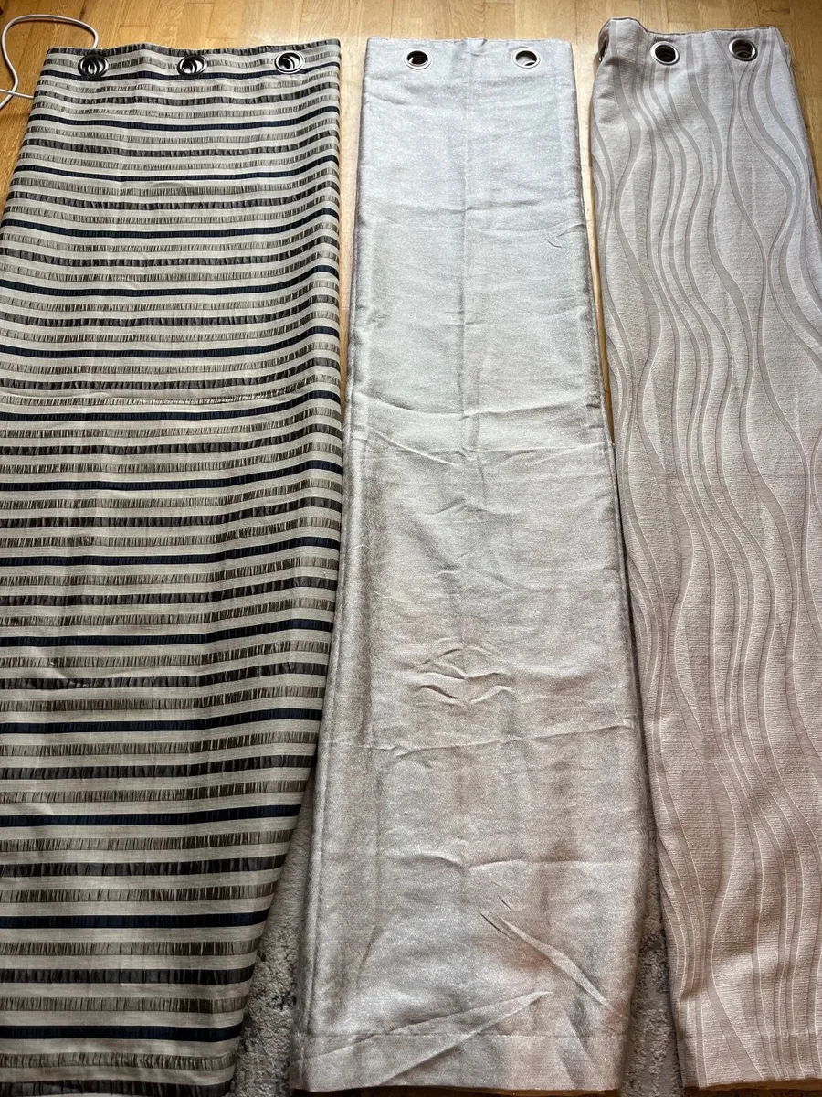 3 sets of curtains