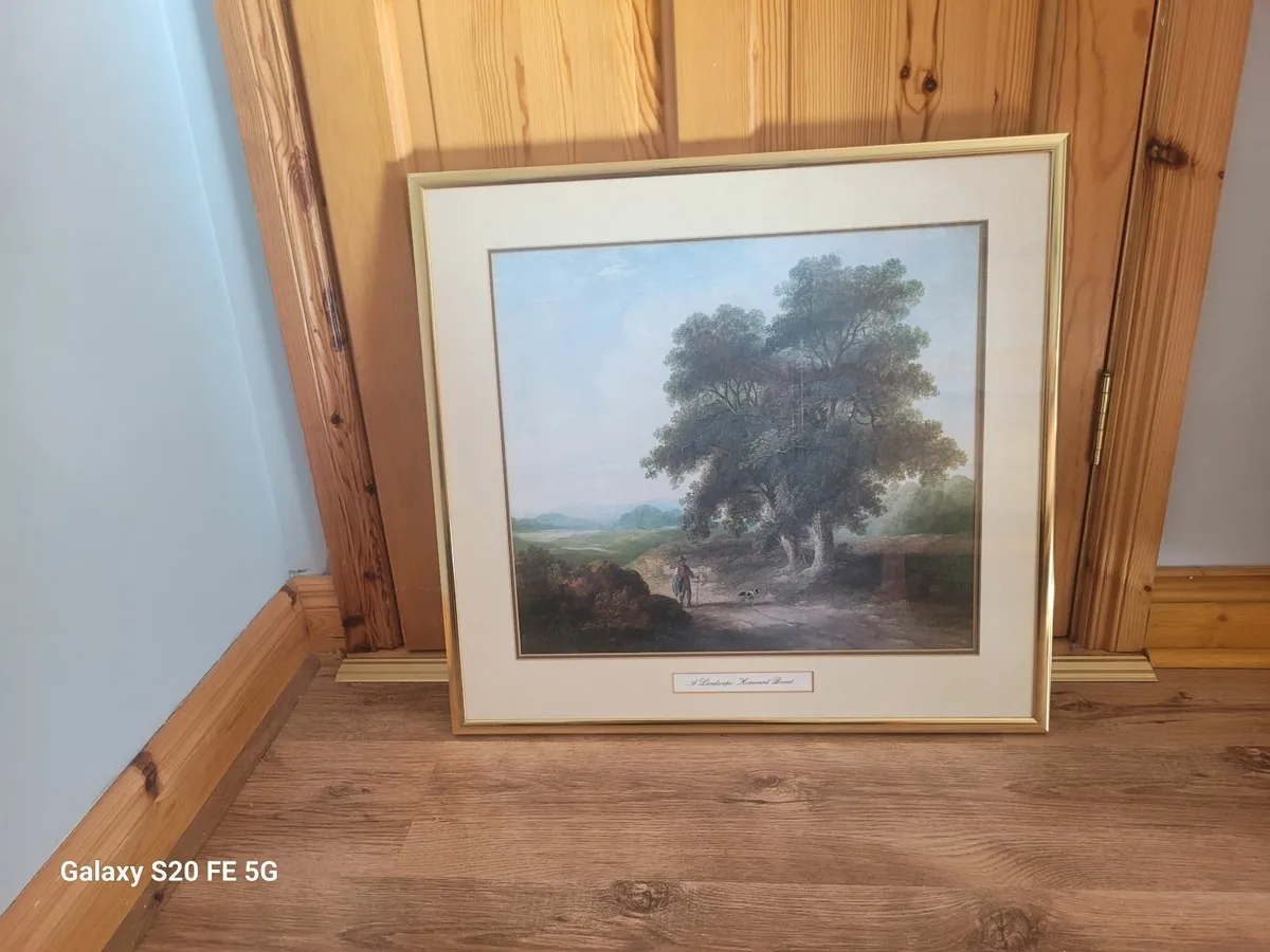Brass framed picture - Image 2