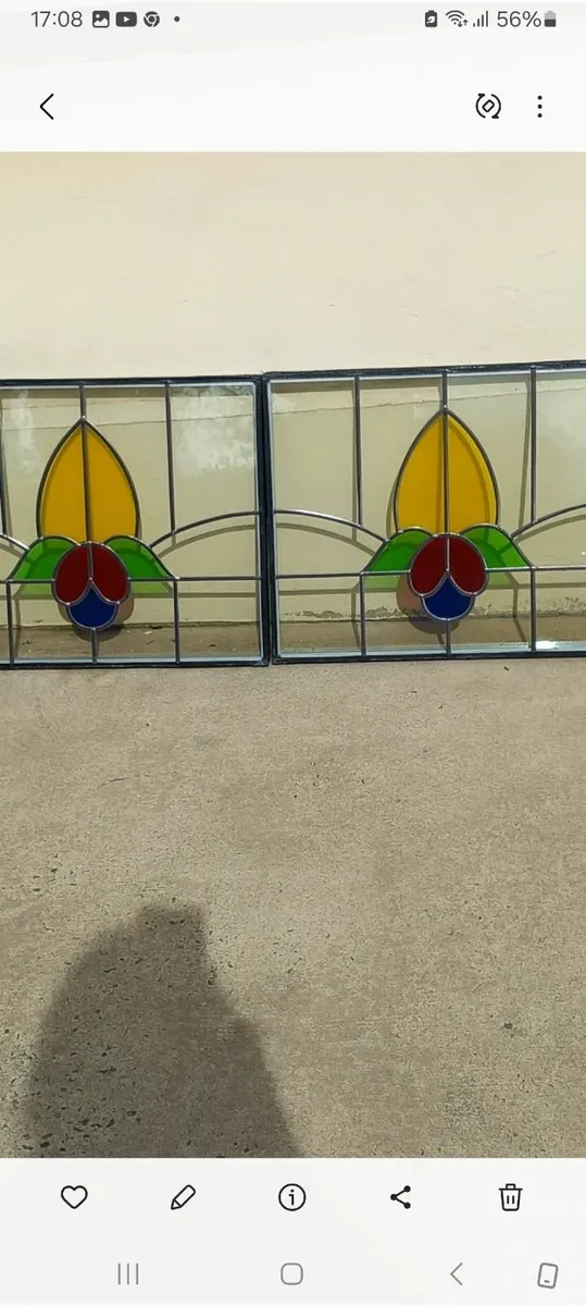 6 new stained glass units double glazed - Image 1