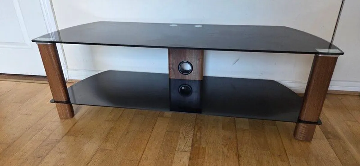glass tv stand - Image 1