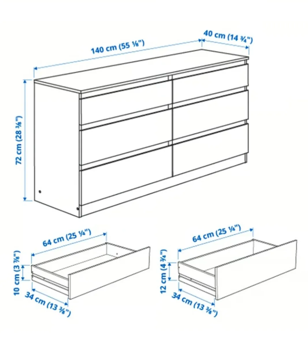 Chest of drawers - Image 4