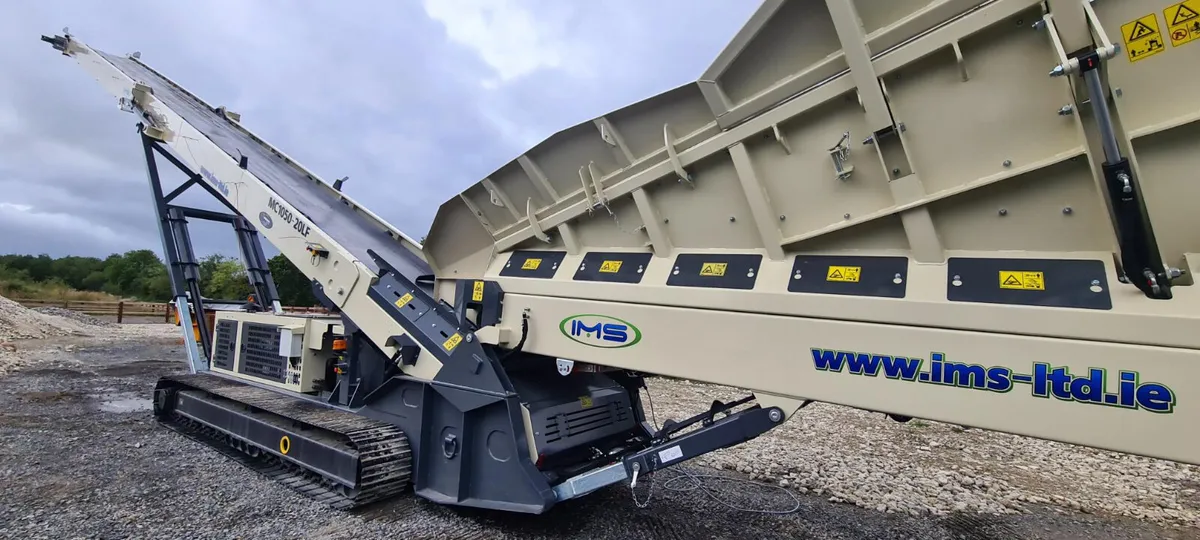 NEW IMS TRACKED LOW LEVEL FEEDER STACKER CONVEYOR - Image 1
