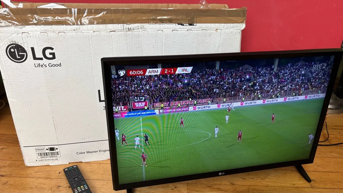 32” LG TV with Google chromecast - Image 1