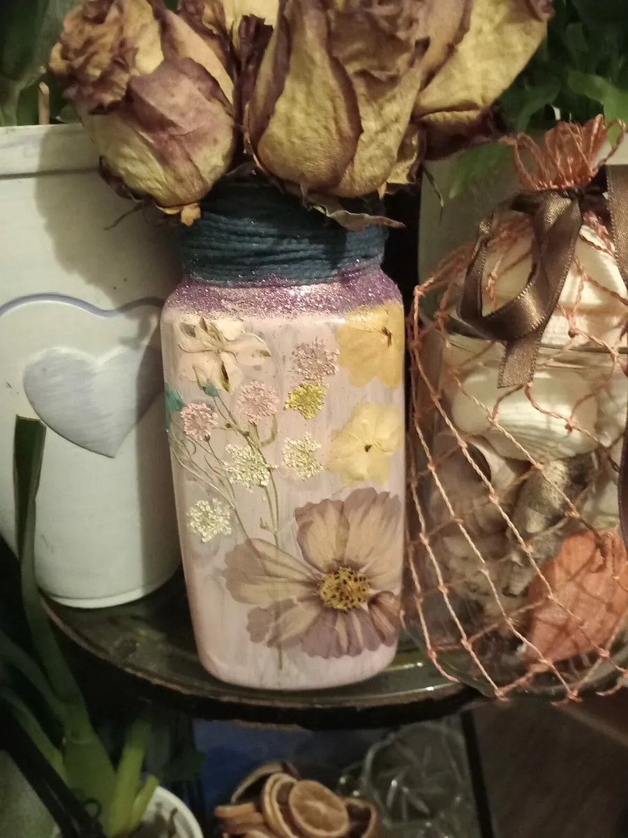 decorative glass lanterns with nature motifs - Image 2