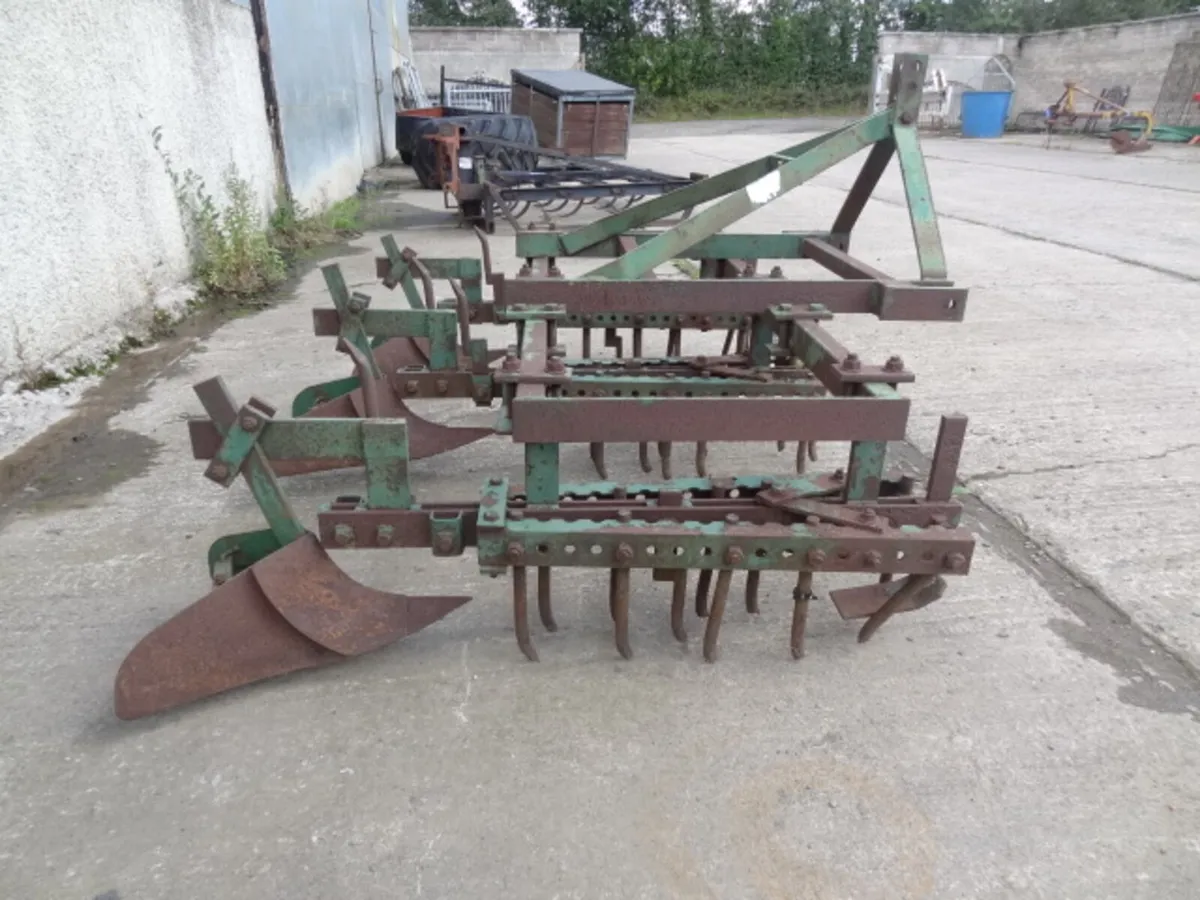 Cousins 2 row Weeder Ridger With rear mould boards - Image 2