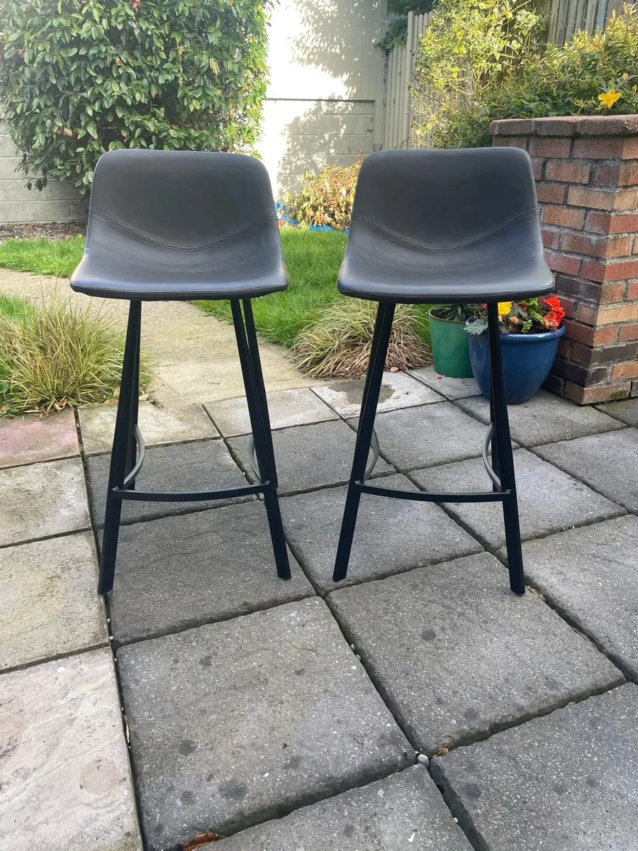 Two Kitchen Stools - Image 1