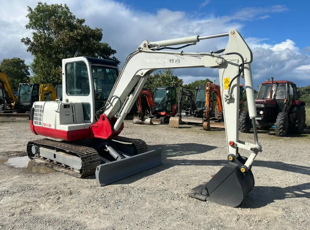 Takeuchi TB150C 5 Tonne Digger - Image 1