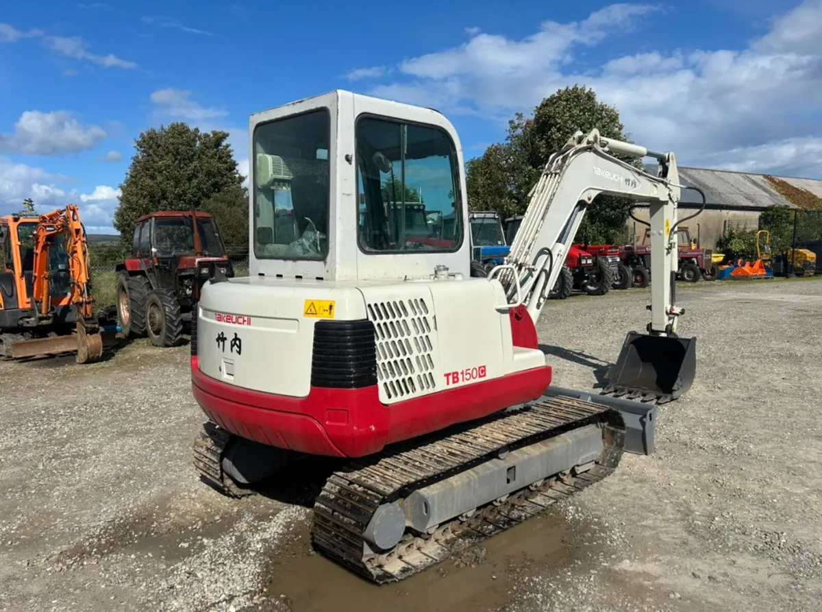 Takeuchi TB150C 5 Tonne Digger - Image 2