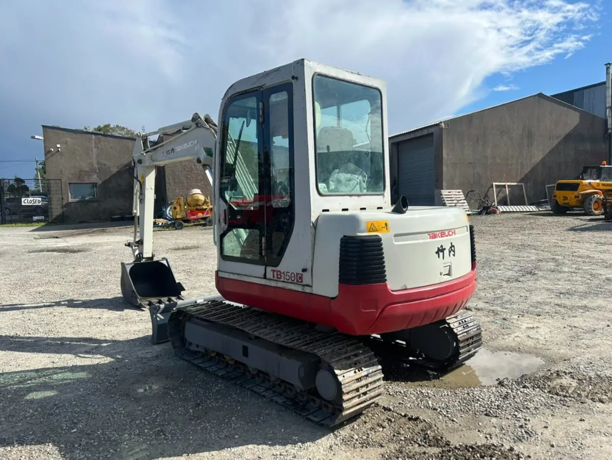 Takeuchi TB150C 5 Tonne Digger - Image 3
