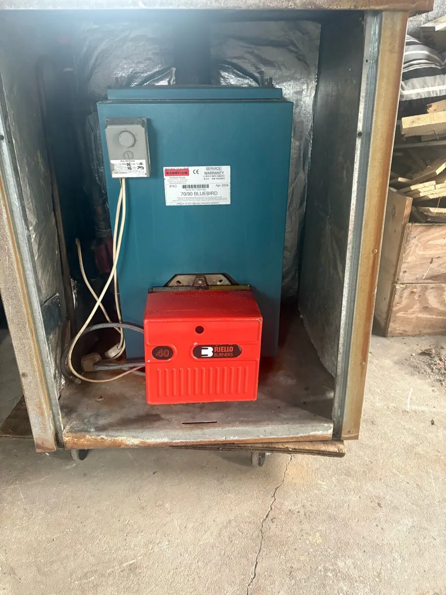 Warm flow boiler