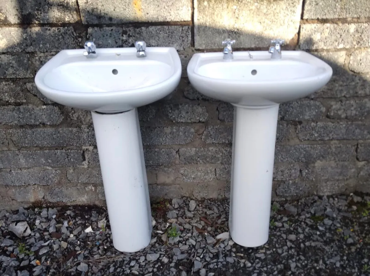 Sink and pedestal