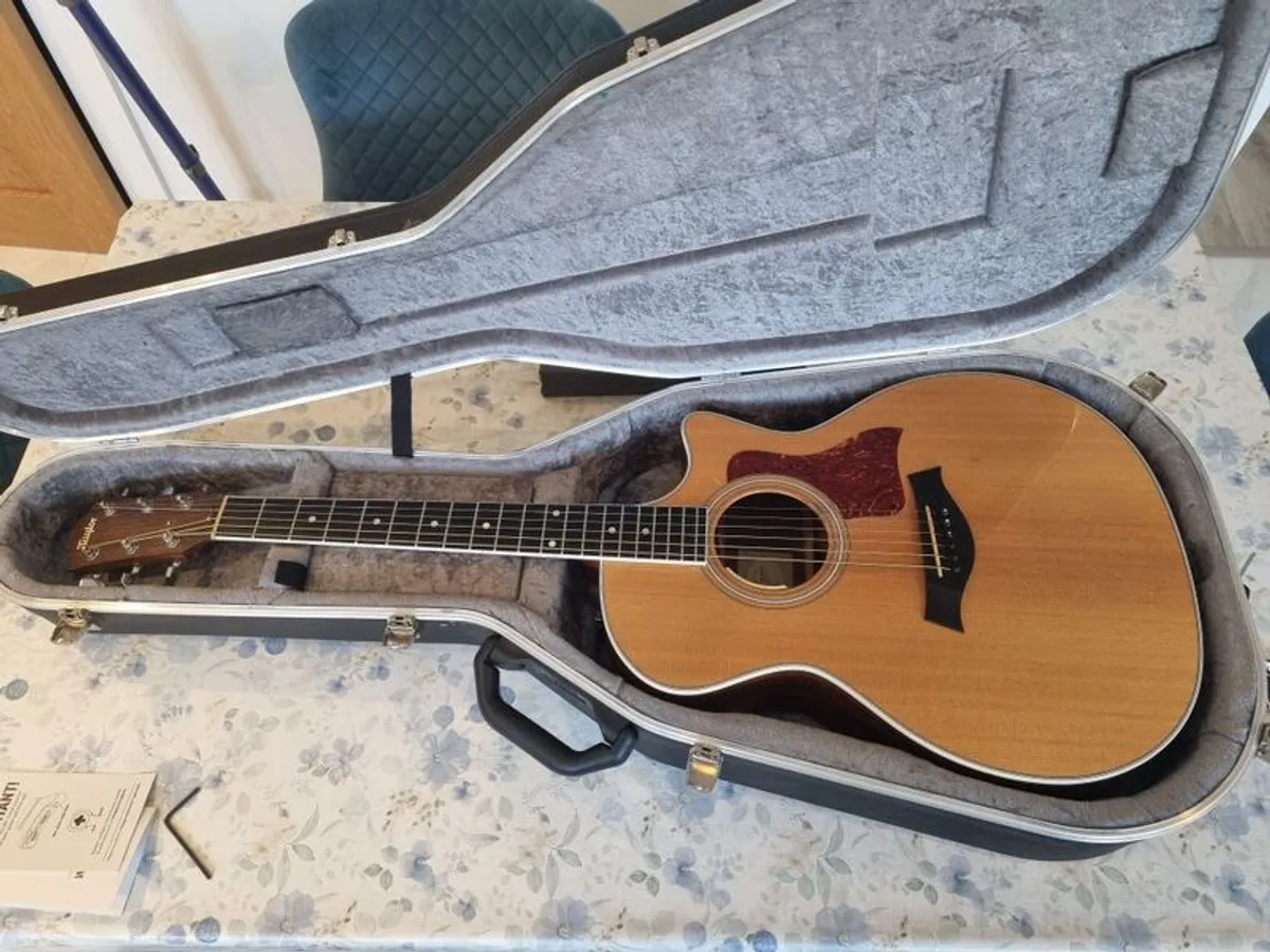 Taylor 414CE with LR Baggs Anthem pickup - Image 1