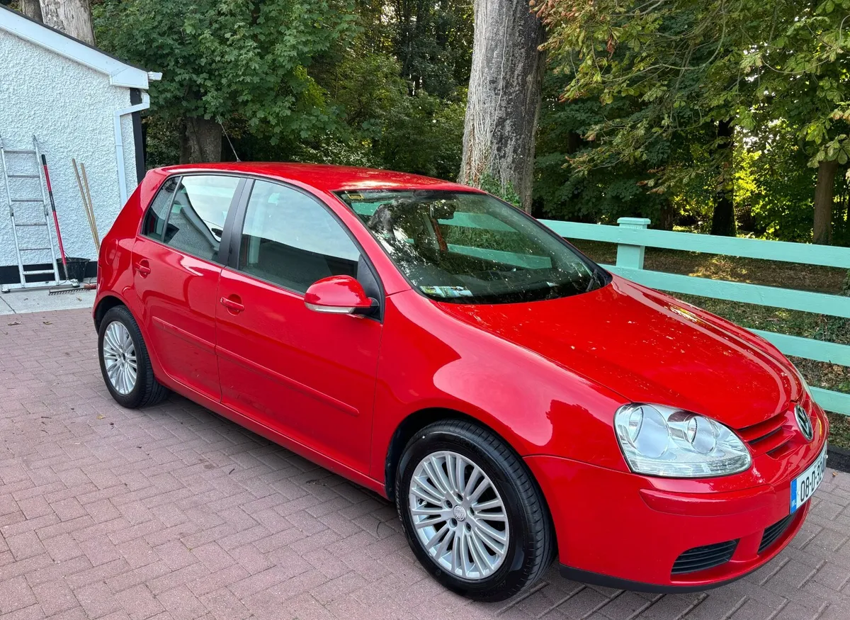 08 VW golf 1.4 only 137 KM new nct ..T.Belt fitted - Image 1