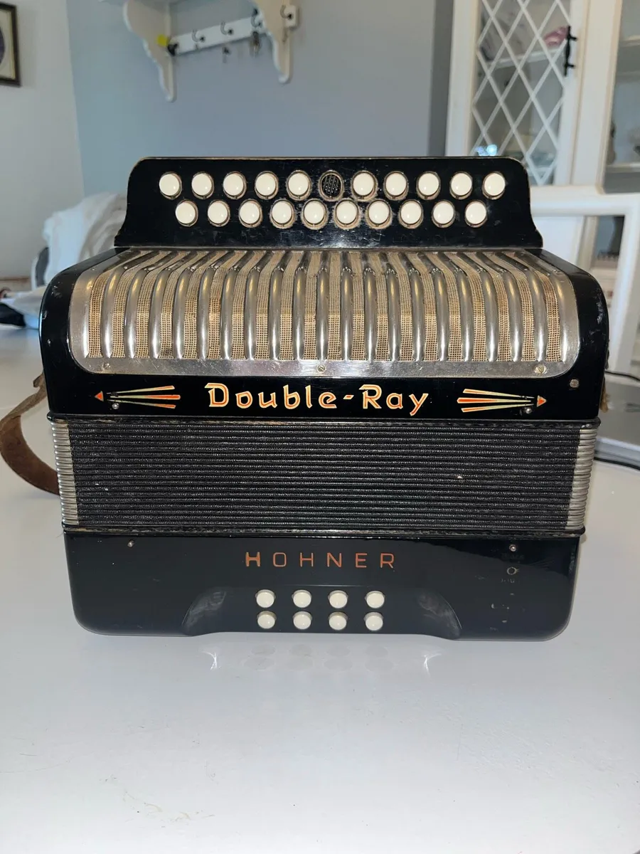 Hohner Double Ray Accordion For Sale