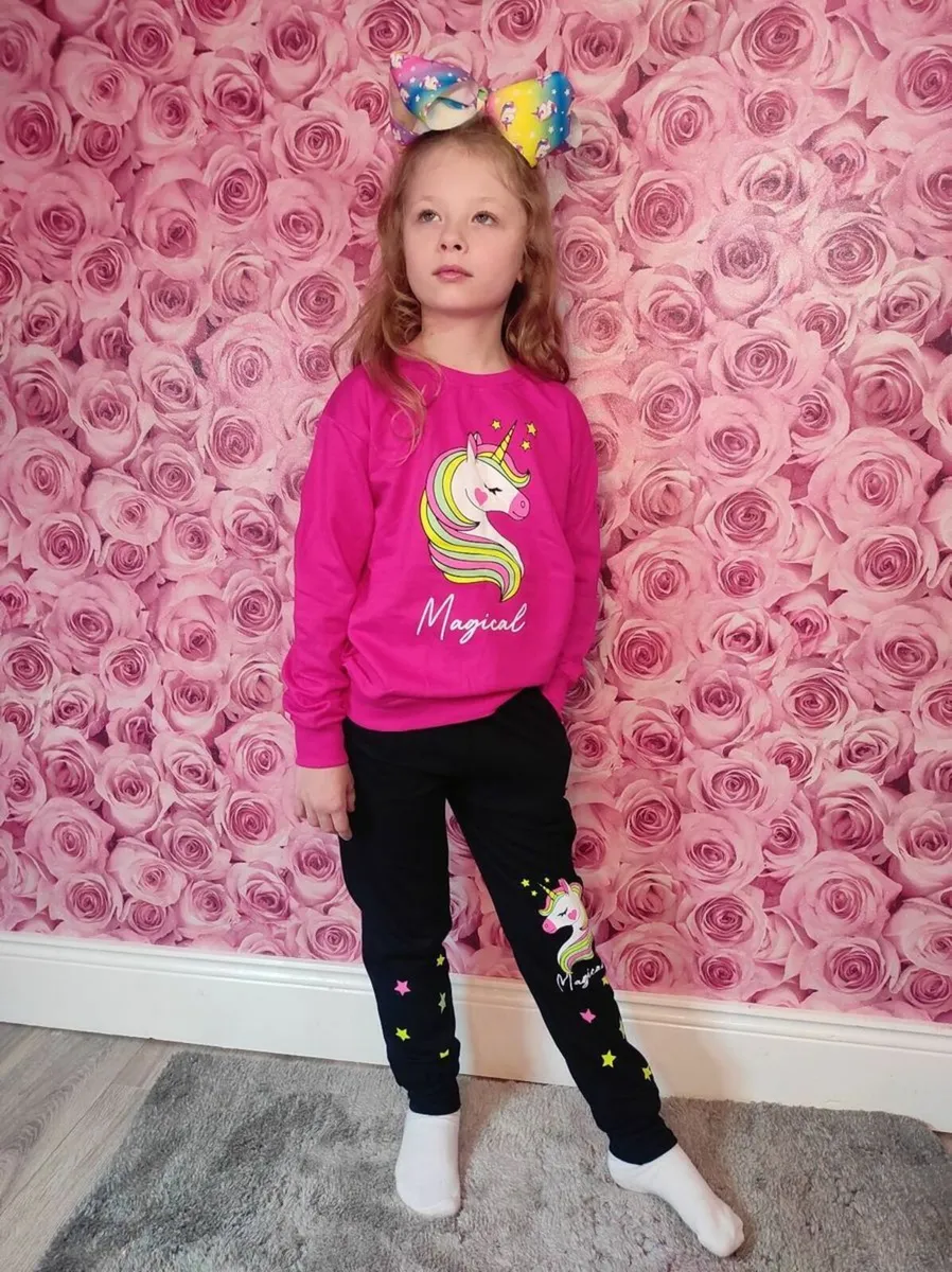 Unicorn children's tracksuit - Image 1