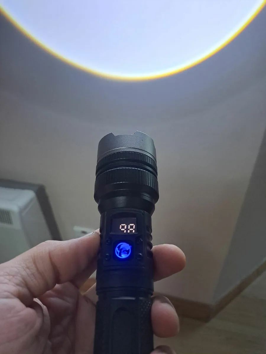 LED Flashlight Rechargeable - Image 1