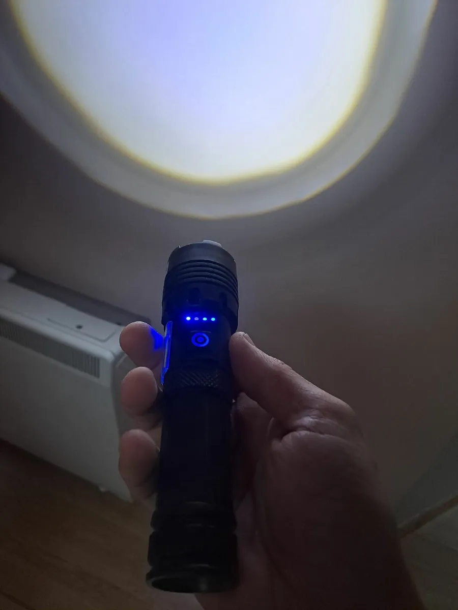 LED Flashlight Rechargeable - Image 4
