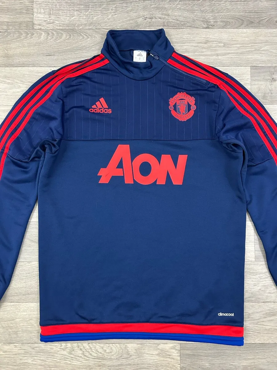 Adidas Manchester United Sweatshirt Mens Medium - Image 2