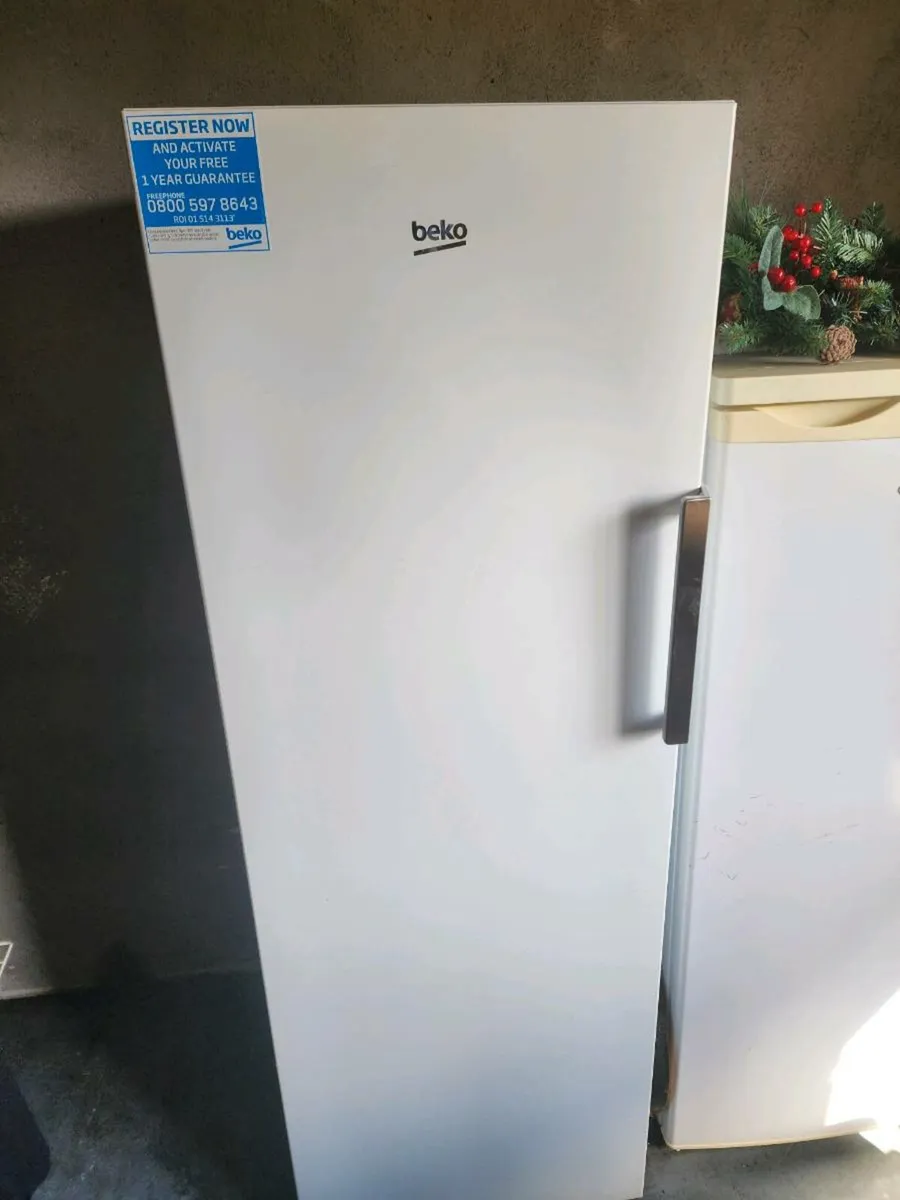 Beko upright freezer