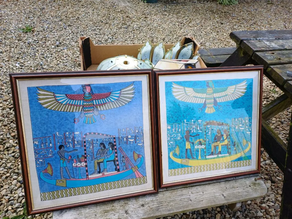 Vintage Egyptian Cotton Pictures - Image 2