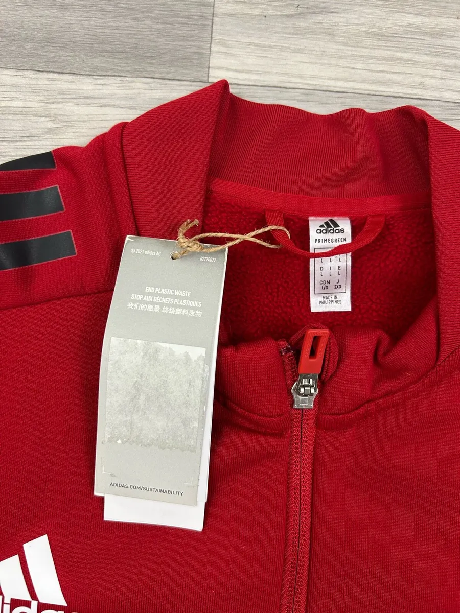 NEW Adidas Munster Rugby Half Zip Fleece Jumper - Image 4