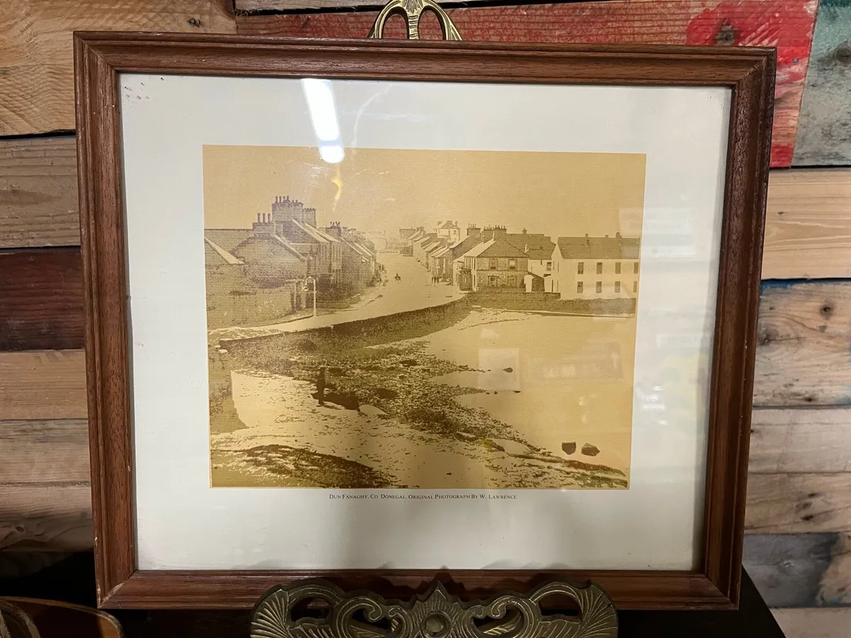 Framed photo Dunfanaghy Co Donegal - Image 1