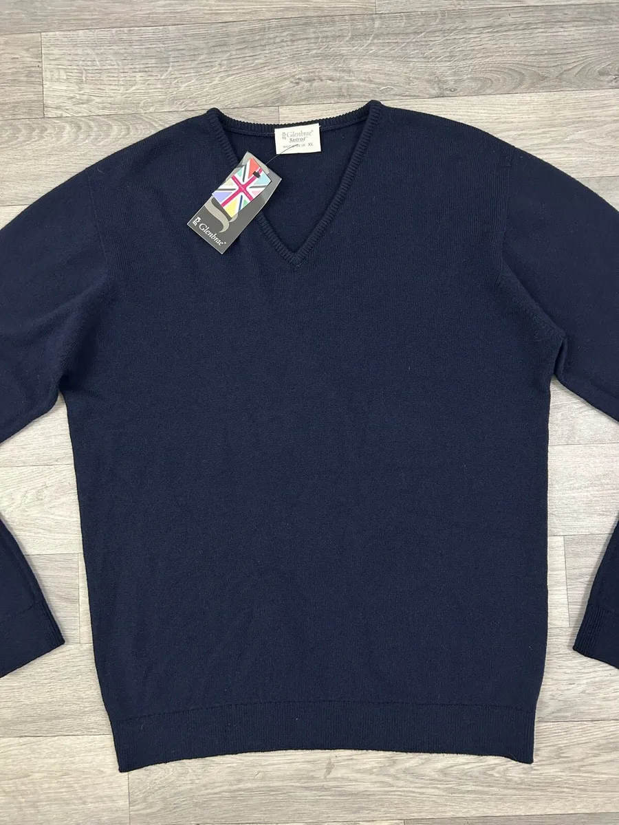 Glenbrae Merino Lambswool Jumper Mens XL - Image 2