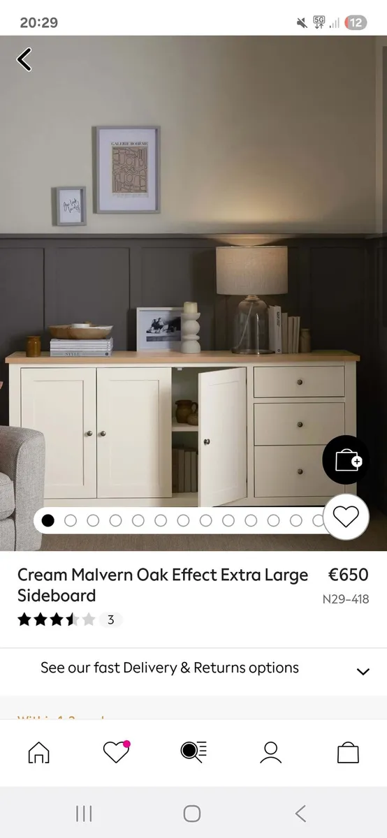 Matching sideboard and Nested tables - Image 1