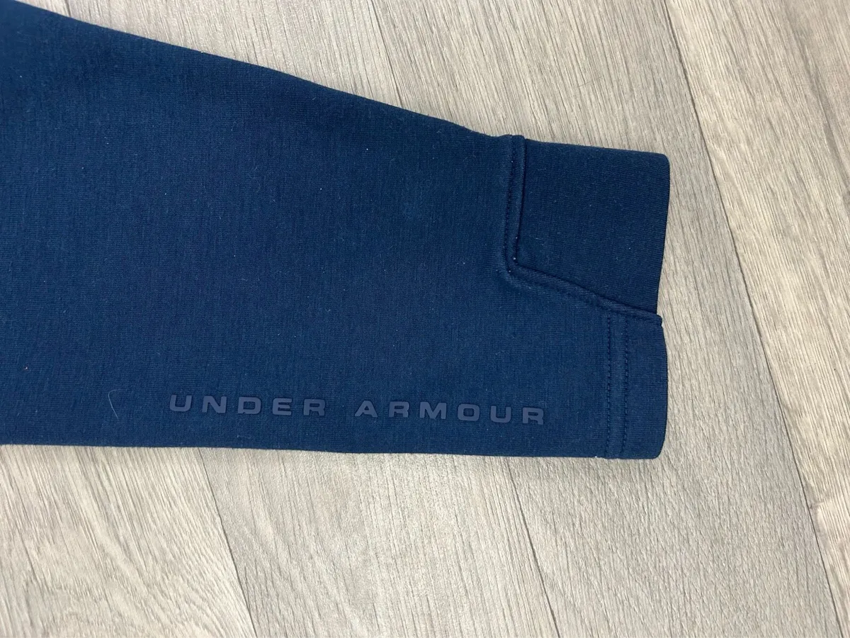Under Armour Golf Half Zip Jumper Mens Medium - Image 3