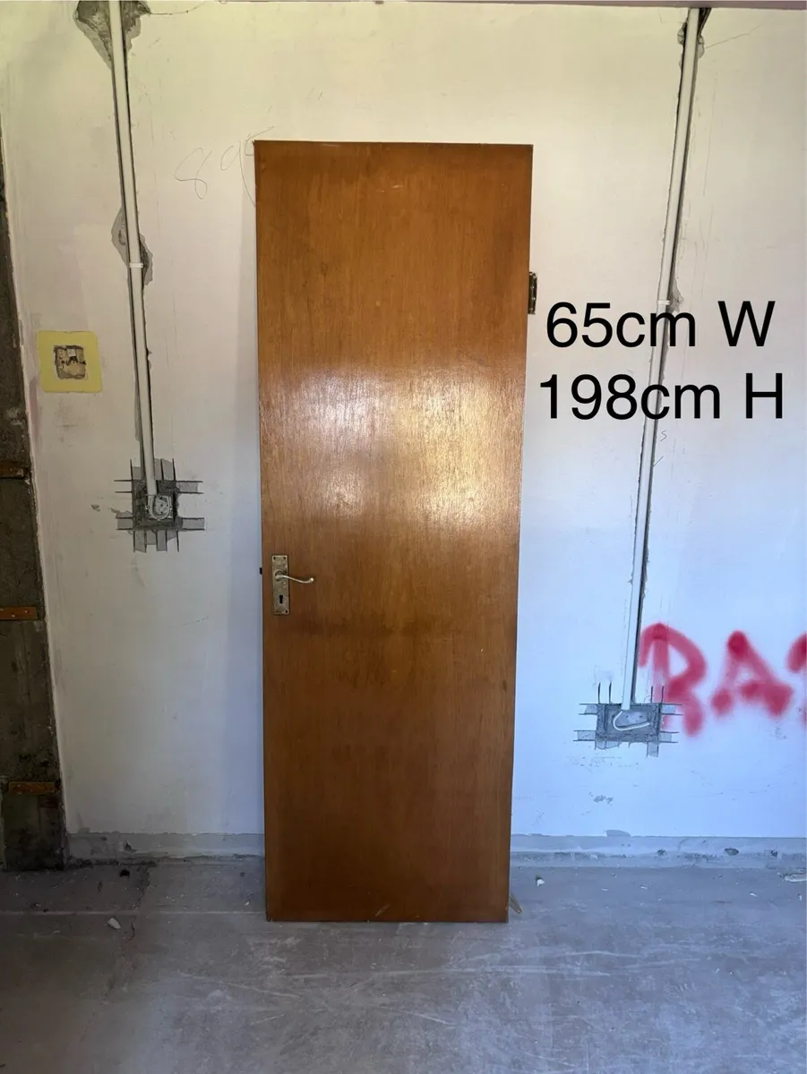 Internal doors Solid pine, glass and ply - Image 4