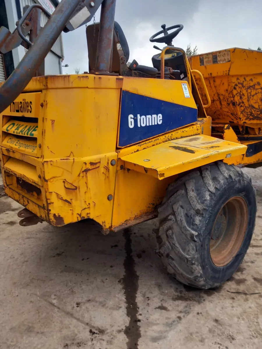 Thwaites 6 tonne swivel dumper - Image 3