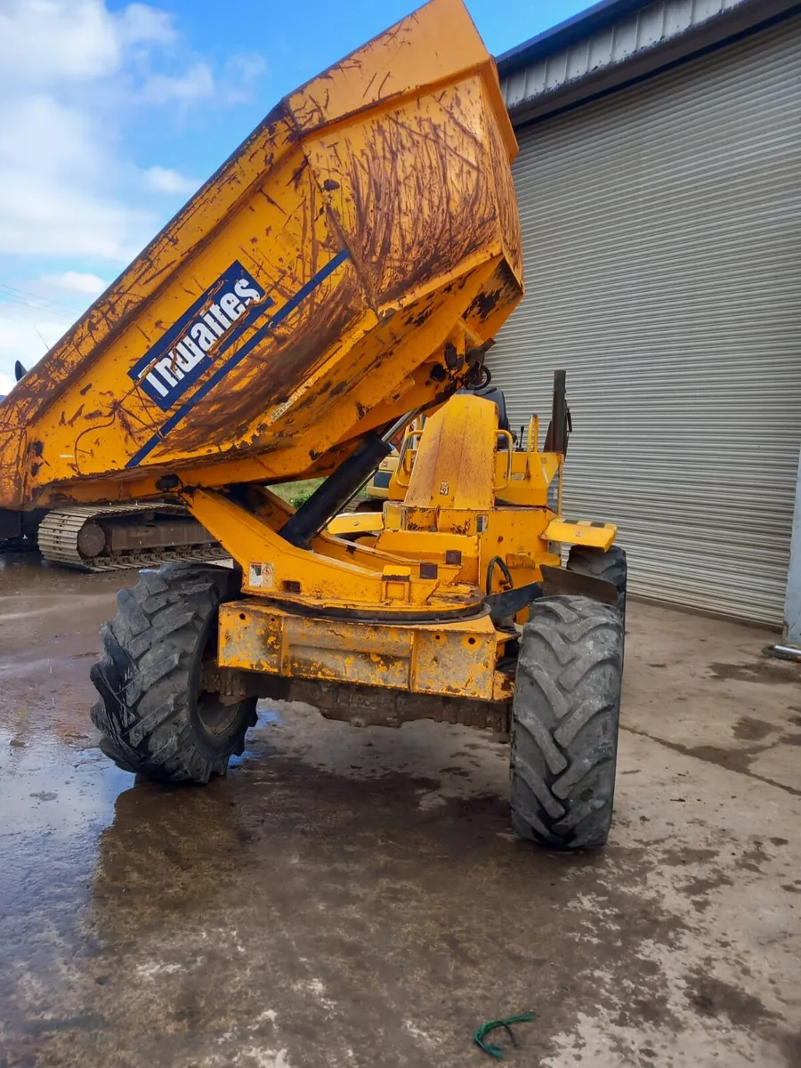 Thwaites 6 tonne swivel dumper - Image 1