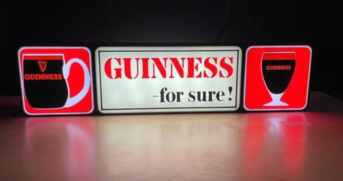 Guinness bar sign - Image 1